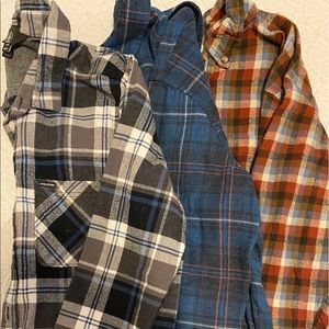 Bundle of 3 Men’s Flannels (Size M)
